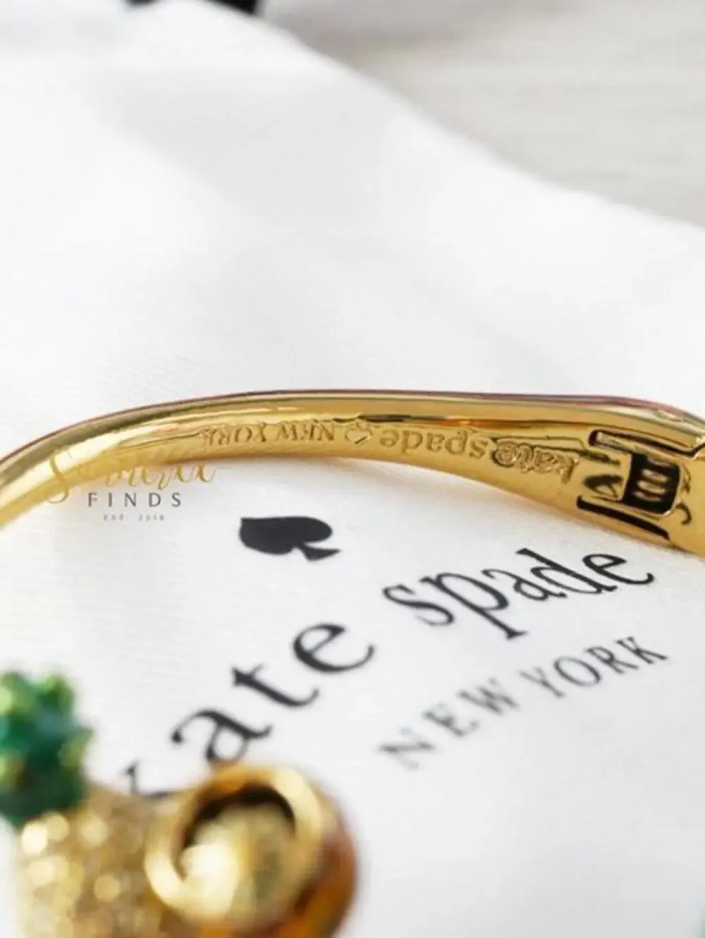 Kate Spade Hawaii Exclusive Open Hinged Cuff Bracelet